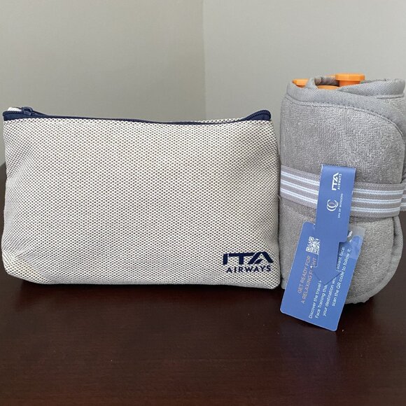 ✨2x HP✨ITA Airways Wellness On Board Set NWT - Picture 8 of 8